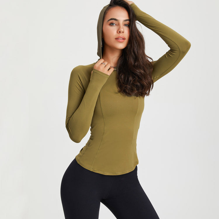 Hooded Yoga Sweater For Women