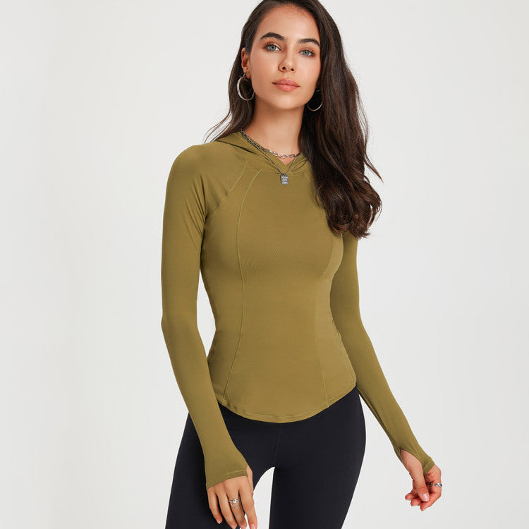 Hooded Yoga Sweater For Women