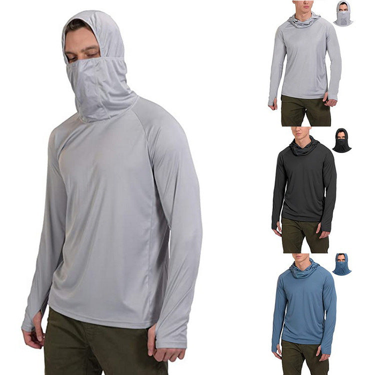 European And American Men's Breathable long sleeve sweater