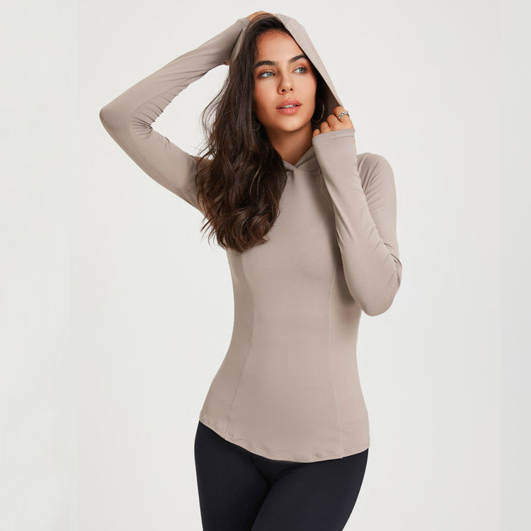 Hooded Yoga Sweater For Women