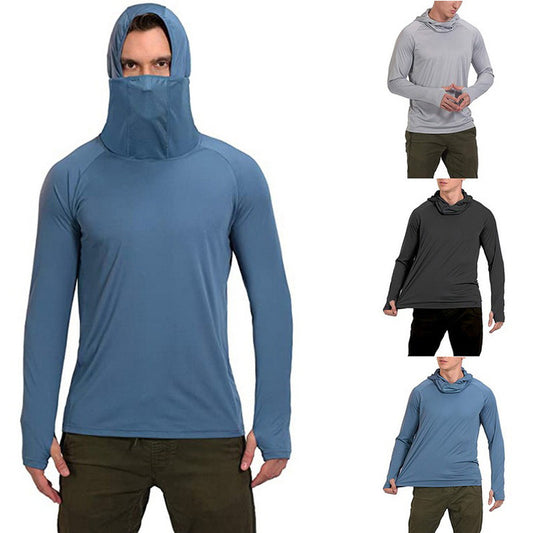 European And American Men's Breathable long sleeve sweater