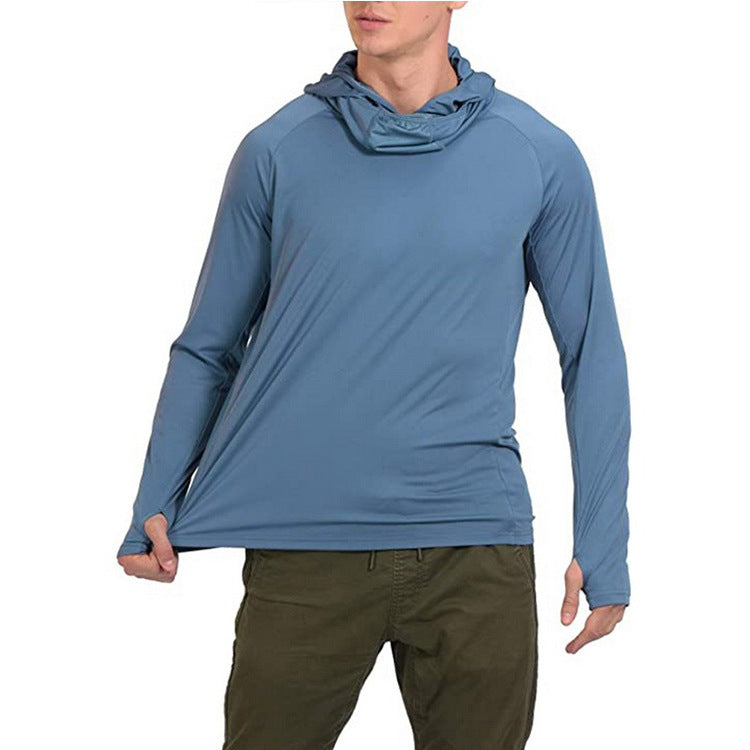 European And American Men's Breathable long sleeve sweater