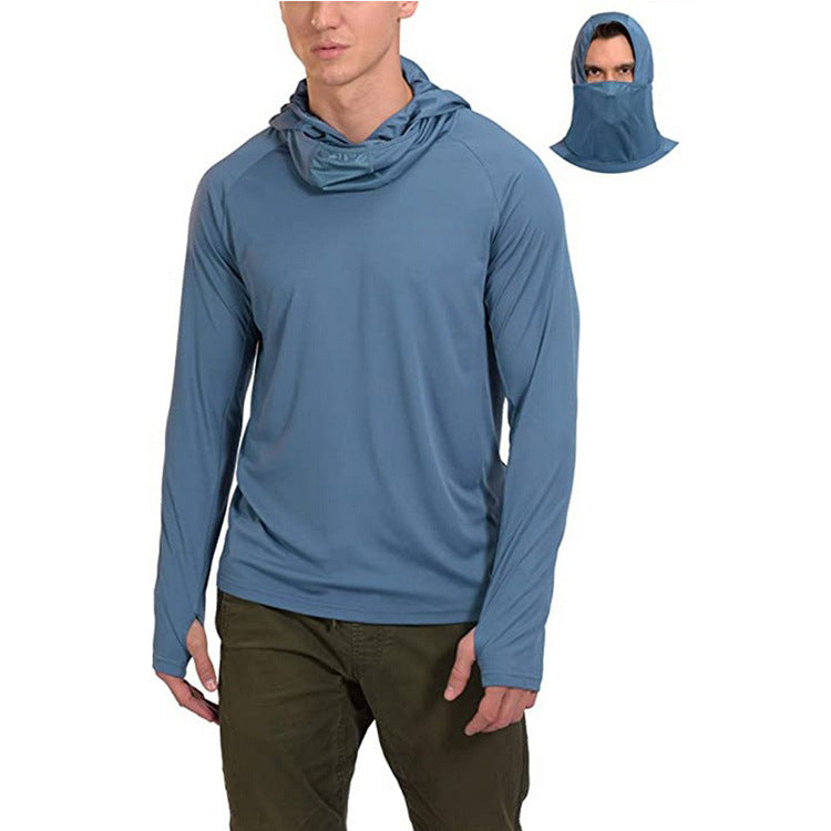 European And American Men's Breathable long sleeve sweater